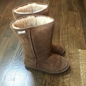 Bearpaw tall suede snow boots